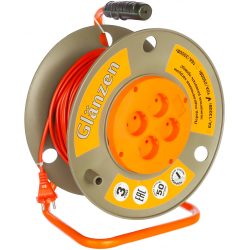 Аренда Удлинитель силовой на катушке GLANZEN (50м)